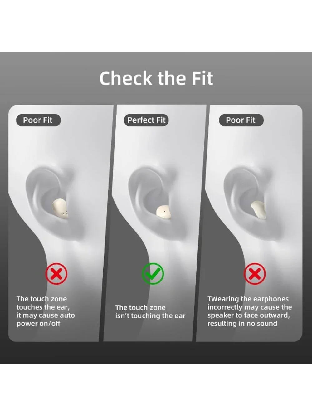 Wireless Sleep Earbuds for Side Sleepers, Mini Invisible, Bluetooth 5.4, 40H